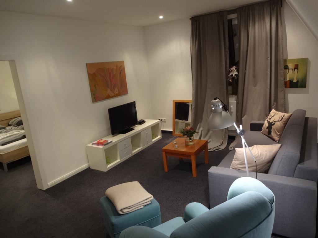 Ferienwohnung Im Stadtzentrum มึนสเทอร์ ภายนอก รูปภาพ